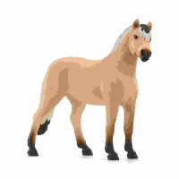 schleich Horse Club  Fjord Pferd Wallach 11cm, schleich