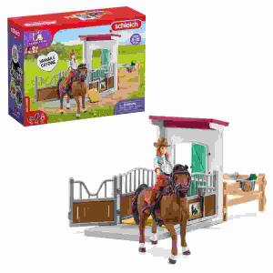 schleich Horse Club  Pferdebox mit Hannah &, Pferdebox mit Hannah & Cayenne, schleich
