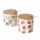 Marmeladendose Strawberry  D7,5x8cm 2fach sortiert, Material: Keramik, Boltze