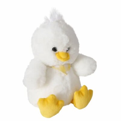 Plüsch Ente Marlie weiß  gelb 20cm, Farben: weiß; Material: Textil, Boltze