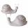 Deko-Schnecke Samanda  braun T/H:15x8cm sortiert, 2fach sortiert; Farben: braun; Material: Kunststoff, Boltze