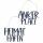 Schild Heimathafen blau   B/H: 30x20cm sortiert, 2fach sortiert; Farben: Dunkelblau; Material: Metall, Boltze