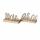 Schriftzug Moin/ahoi  natur/silber B/H:18x9cm, 2fach sortiert; Farben: natur, Silber; Material: Holz, Boltze