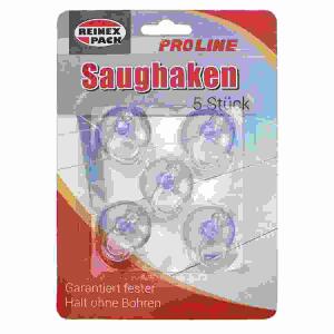 Saughaken 5er  D3cm, PVC