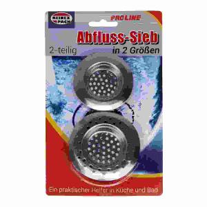 Abflusssiebe 2er  6,4x7,8cm