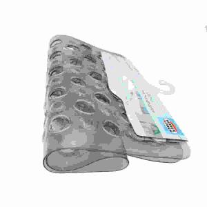 Badewannenmatte mit  Saugnäpfen 68x37cm PVC