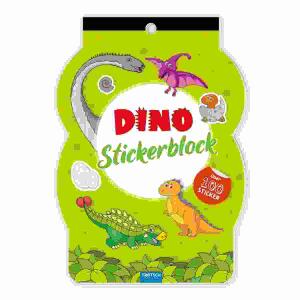 Stickerblock Dinosaurier  4 Seiten, über 100 Sticker, Trötsch Verlag
