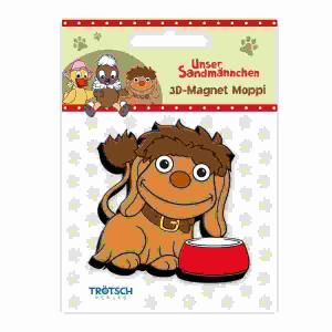 Magnet Unser Sandmännchen  Moppi 3D, Trötsch Verlag