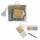 Loveria  transparente Sticker Set, 150 transparent Sticker 7,5 cm, 60 farbige Haftnotizen,, 1 Mulitcolor Pen mit Farben, im Zipperbeutel