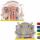 Wachsmaler Supersoft  5er 2fach sortiert, grund- oder pastellfarbend,, in PVC Tasche,, Nilpferd oder Regenbogen Motiv