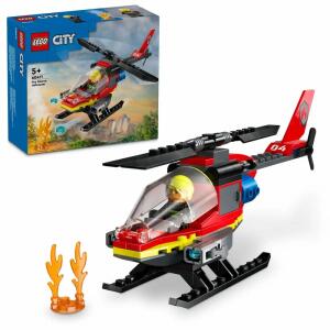 LEGO City Feuerwehr  Feuerwehrhubschrauber, ab 5 Jahren,, LEGO