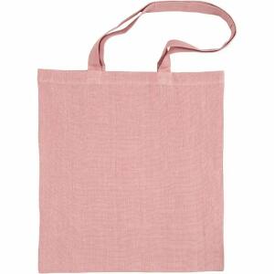 Stofftasche 38x42cm rosa  aus Baumwolle,, Creativ Company