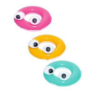 Schwimmring Big Eyes  61cm 3fach sortiert