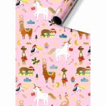 Geschenkpapier 70cmx1,5m  Jay rosa, Stewo