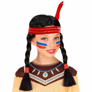 Kinderperücke Indianerin  WIDMANN