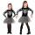 Kinderkostüm Skelett  Tänzerin Gr.140, Kleid mit Tutu,, WIDMANN, WIDMANN