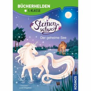 Sternenschweif  Der geheime See, Bücherhelden 1. Klasse, Autor: Linda Chapman, Illustration:, Anna-Lena Kühler, Hardcover laminiert 48 Seiten, ab 6 Jahren, Kosmos