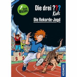 Die drei ??? Kids  Die Rekorde-Jagd, Autor: Anja Körner, Illustration: Harald Schröder, Hardcover laminiert 128 Seiten, ab 8 Jahren, Kosmos