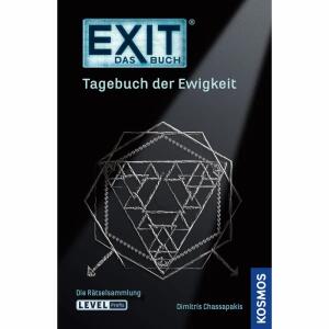 EXIT Das Buch  Tagebuch der Ewigkeit, Autor: Dimitris Chassapakis, Softcover laminiert 128 Seiten, ab 14 Jahren, Kosmos