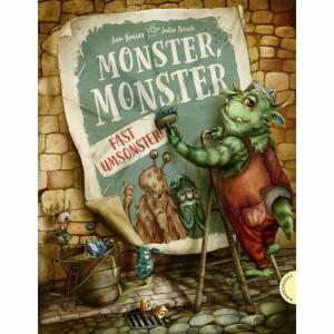 Monster, Monster, fast  umsonster, Autor: Jan Kaiser, Illustration: Julia Nüsch, Hardcover, 32 Seiten, ab 4 Jahren,, Thiemann-Esslinger Verlag