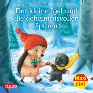 Maxi Pixi 420 Der kleine  Igel und die, Der kleine Igel und die geheimnisvollen Spuren, Softcover, 24 Seiten, von Christina Butler, Illustration: