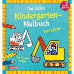 Das dicke Kindergarten  Malbuch Fahrzeuge, Malen mit...