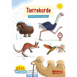 Pixi Wissen 116  Tierrekorde, Stefanie Jeschke, ab 6 Jahren