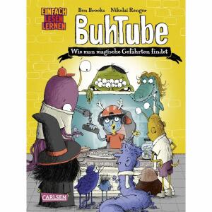 Buhtube Wie man magische  Gefährten findet, 3. Lesestufe: einfache Schrift, kurze Kapitel, Hardcover,, 64 Seiten, von Ben Brooks, illustriert von Nikolai Renger,