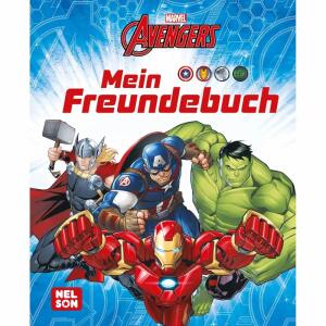 Marvel Avengers  Mein Freundebuch, Hardcover, 64 Seiten, ab 4 Jahren