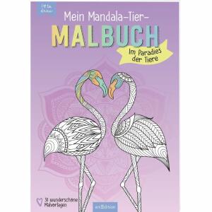 Mein Mandala-Tier-Malbuch  Im Paradies der Tiere, Softcover, 32 Seiten, Ars Edition