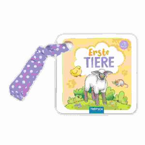Buggybuch Erste Tiere  10 Seiten, Pappbilderbuch ab 9 Monaten, Trötsch Verlag