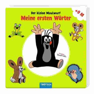 Der kleine Maulwurf  Meine ersten Wörter, Leporello, 12 Seiten, Pappbilderbuch, ab 9 Monaten, Trötsch Verlag