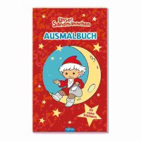 Unser Sandmännchen  Ausmalbuch mit Stickern, 12...