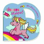 Einhorn Malspaß mit Glitzerstickern, 26 Seiten,...