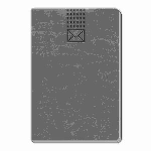 Adressbuch Soft Touch  Mini anthrazit 8x 11cm, Trötsch Verlag