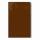Adressbuch Soft Touch  Slim braun 8x15cm, Trötsch Verlag