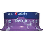 Rohling DVD+R, 4,7 GB/120 Min., 16-fach, 25-er Spindel, 1...