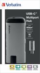 Adapter USB-C Multiport-Hub, 1x SDHC/microSDHC, Power Charge