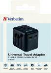 Universal Travel Adapter UTA-02, 1x USB Typ-A QC, 1x USB...