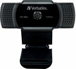 Webcam AWC-01, Full HD, USB, Autofokus und Mikrofon, schwarz