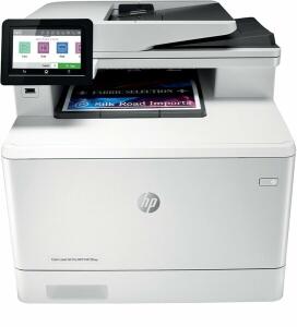 Color LaserJet Pro MFP M479fnw, 4-in-1 Multifunktionsgerät, Druckerspeicher 512 MB, grau/schwarz