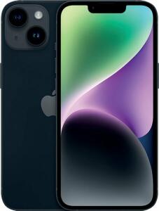 iPhone 14, 128 GB, mitternacht, 5G, 6,1" Super Retina XDR Display, Kamera mit Action Modus