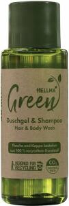 Green Duschgel & Shampoo, 30ml, in nachhaltiger Verpackung