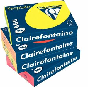 Trophee Farbiges Papier, DIN A3, 80 g/qm, royalblau, 1 Packung = 500 Blatt