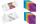 LEITZ Ordnungsmappe WOW, DIN A4, PP , 12 Fächer, eisblau (80463451)