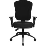 Drehstuhl Wellpoint 30, mit Armlehne, schwarz/schwarz,...