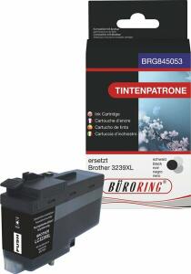 Tintenpatrone für Brother, ersetzt Brother LC3239XL BK, Inhalt: 120 ml, schwarz