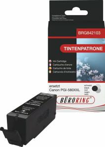Tintenpatrone für Canon PIXMA, ersetzt Canon PGI-580XXLBK, Inhalt: 25 ml, schwarz