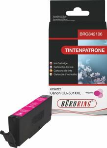 Tintenpatrone für Canon PIXMA, ersetzt Canon CLI581XXLM, Inhalt: 10,5 ml, magenta