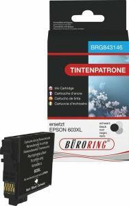 Tintenpatrone für Expression Home, ersetzt Epson 603XLBK, Inhalt 12 ml, schwarz